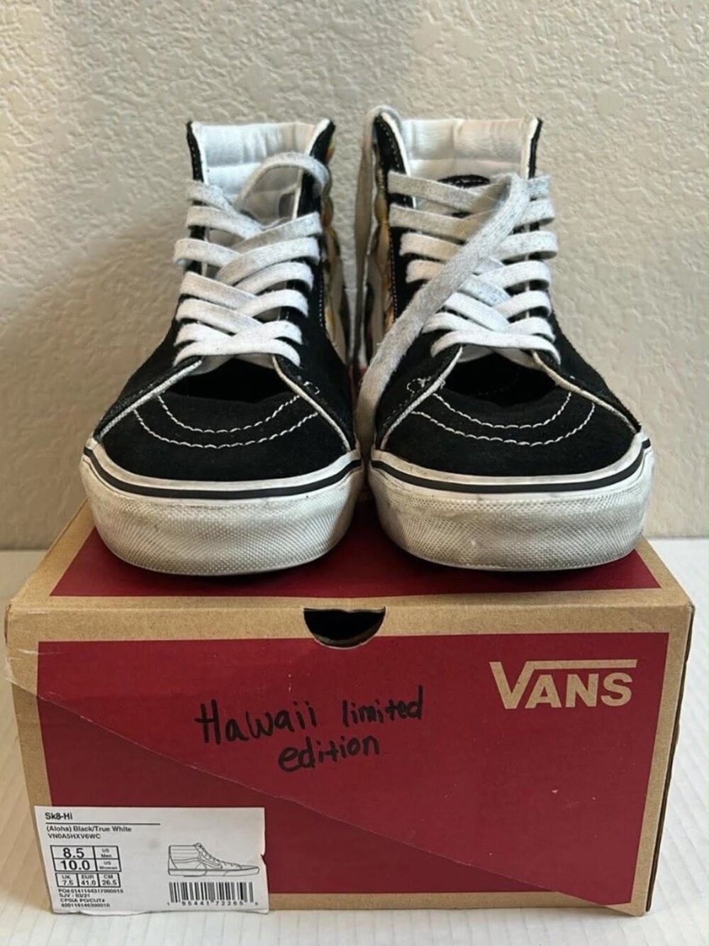 Vans Skate Board Shoes Hawaiian - Picture 2 of 5